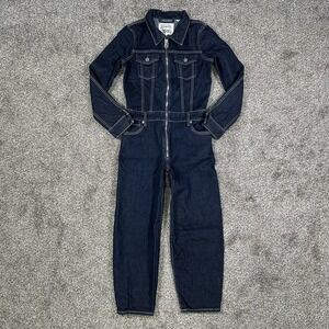 Levis Western One piece Jumpsuit Lock & Stock Full Zip Denim Women's XS Workwear